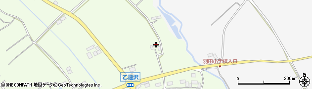 栃木県大田原市乙連沢551周辺の地図
