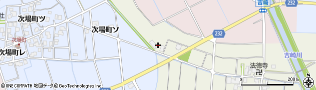 石川県羽咋市深江町（ヲ）周辺の地図