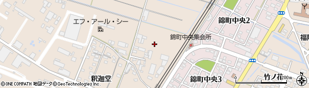 福島県いわき市錦町（曲田）周辺の地図