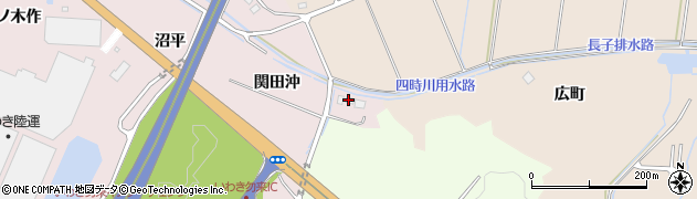 福島県いわき市三沢町（関田沖）周辺の地図