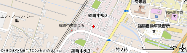福島県いわき市錦町中央周辺の地図