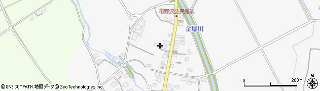 栃木県大田原市市野沢780周辺の地図