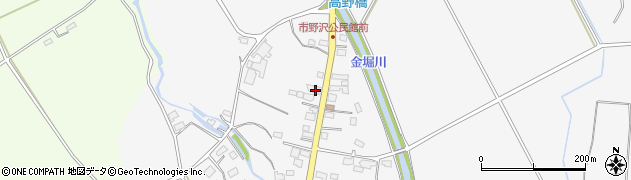 栃木県大田原市市野沢779周辺の地図