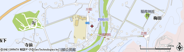 福島県いわき市川部町（川原）周辺の地図