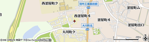 石川県羽咋市大川町ク136周辺の地図