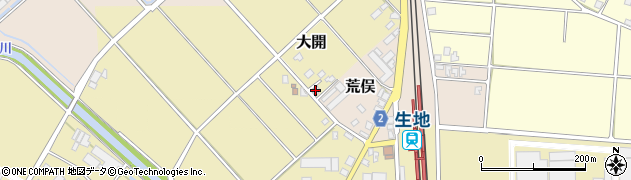 富山県黒部市大開474周辺の地図