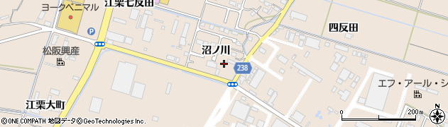 福島県いわき市錦町（沼ノ川）周辺の地図
