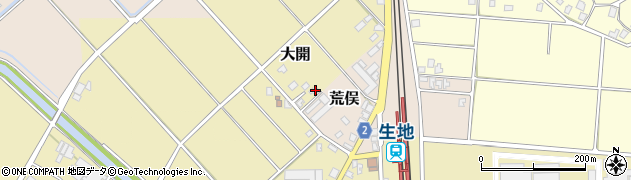 富山県黒部市大開474-2周辺の地図