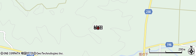 福島県塙町（東白川郡）植田周辺の地図