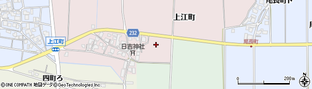 石川県羽咋市上江町（い）周辺の地図