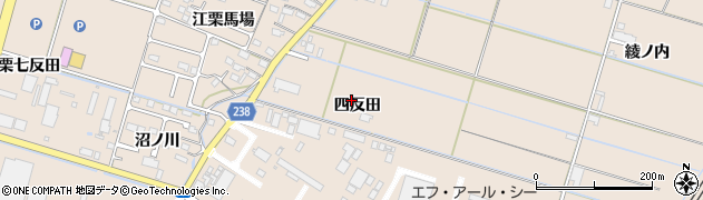 福島県いわき市錦町（四反田）周辺の地図