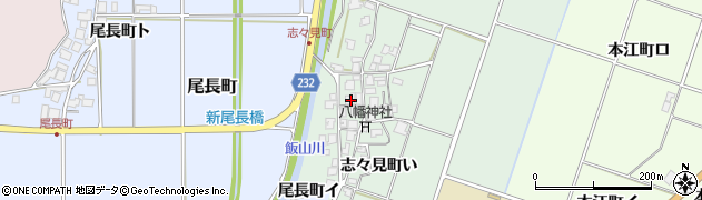 石川県羽咋市志々見町（い）周辺の地図