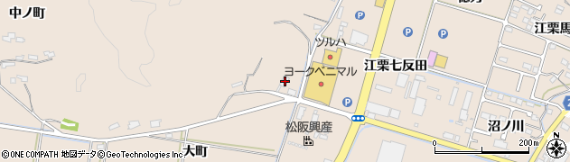 福島県いわき市錦町梅沢6周辺の地図