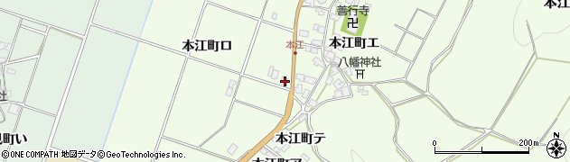 石川県羽咋市本江町ロ44周辺の地図