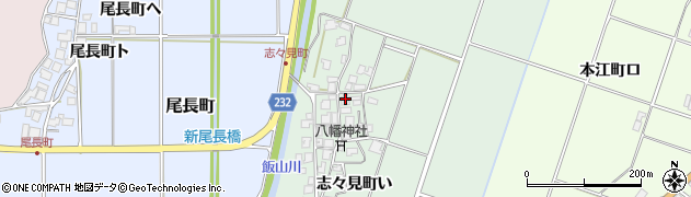 石川県羽咋市志々見町い63周辺の地図