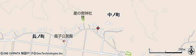 福島県いわき市錦町（中ノ町）周辺の地図