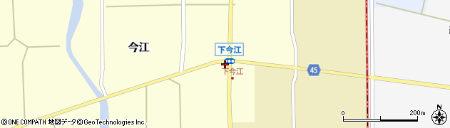 今江簡易郵便局周辺の地図