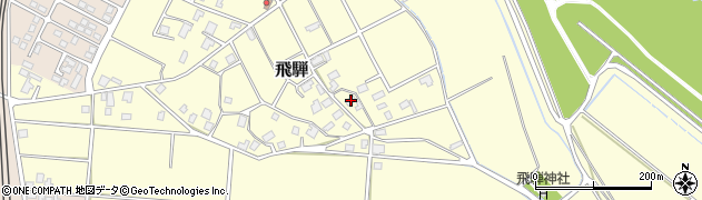 富山県黒部市飛騨673周辺の地図