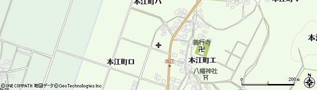 石川県羽咋市本江町ロ80周辺の地図