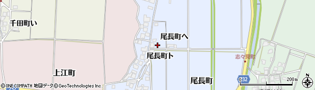 石川県羽咋市尾長町（ヘ）周辺の地図