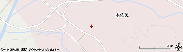 栃木県大田原市木佐美308周辺の地図
