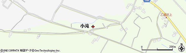 栃木県大田原市小滝588周辺の地図