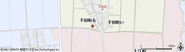 石川県羽咋市千田町（る）周辺の地図