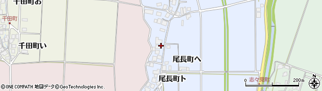 石川県羽咋市尾長町（ト）周辺の地図