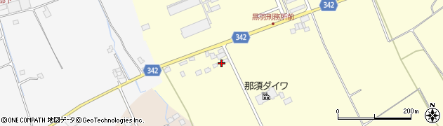 栃木県大田原市寒井1465-62周辺の地図