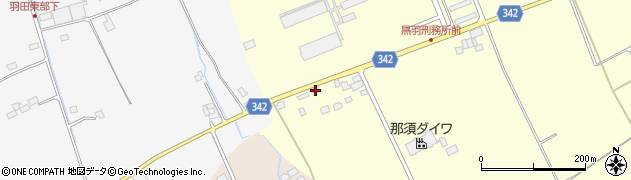栃木県大田原市寒井1465-26周辺の地図