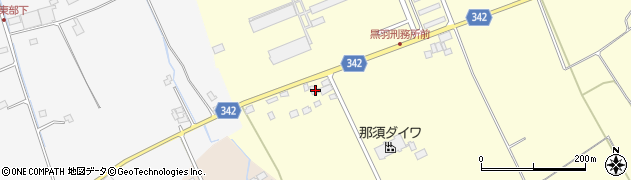 栃木県大田原市寒井1465-64周辺の地図