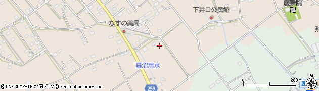 栃木県那須塩原市井口449周辺の地図