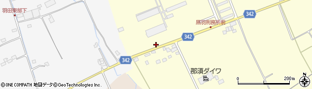 栃木県大田原市寒井1466周辺の地図