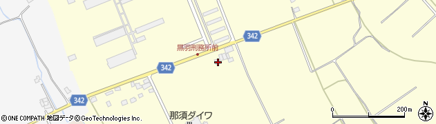 栃木県大田原市寒井1464周辺の地図