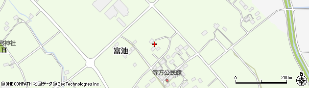 栃木県大田原市富池1592周辺の地図