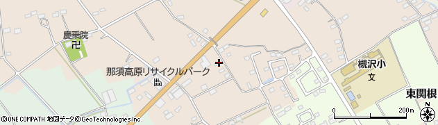 栃木県那須塩原市井口157周辺の地図