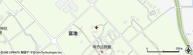 栃木県大田原市富池1592-1周辺の地図