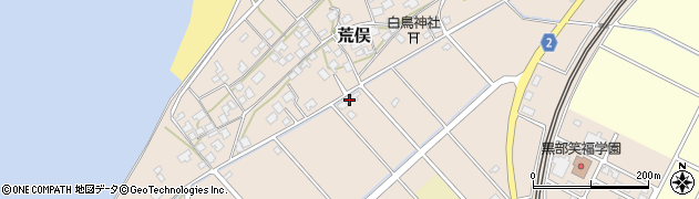 富山県黒部市荒俣2181周辺の地図