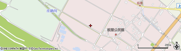 富山県入善町（下新川郡）板屋周辺の地図