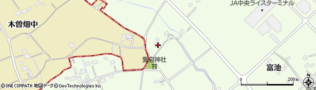 栃木県大田原市富池825周辺の地図