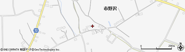 栃木県大田原市市野沢1557周辺の地図