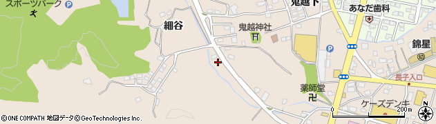 福島県いわき市錦町細谷周辺の地図