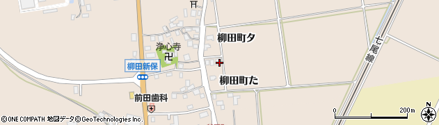 石川県羽咋市柳田町た周辺の地図