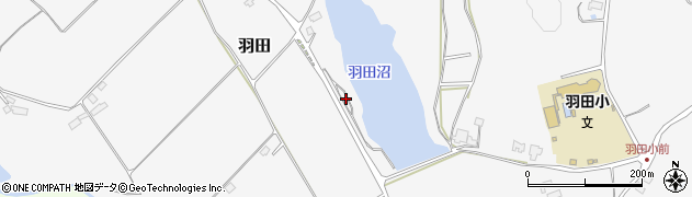 羽田沼野鳥公園周辺の地図