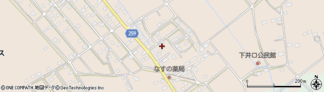栃木県那須塩原市井口606周辺の地図