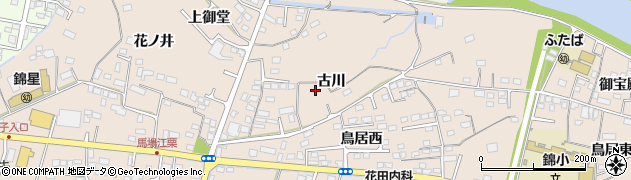 福島県いわき市錦町（古川）周辺の地図