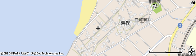 富山県黒部市荒俣121周辺の地図