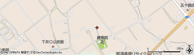 栃木県那須塩原市井口319周辺の地図