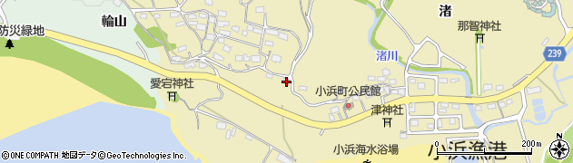 福島県いわき市小浜町台129周辺の地図