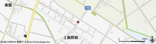 富山県入善町（下新川郡）上飯野新周辺の地図